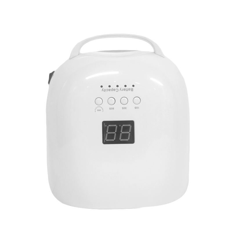 Lâmpada UV poderosa para unhas com luz vermelha de 86 W