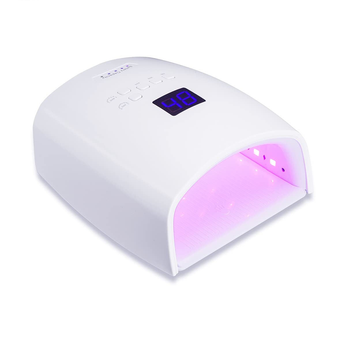 Lâmpada LED para unhas, cura mais rápida, mãos mais saudáveis