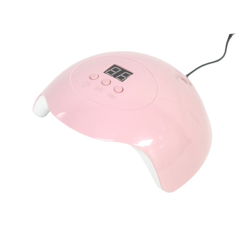 Lâmpada para unhas de baixo calor suave para unhas sensíveis