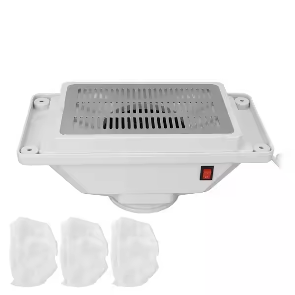 Ventilador coletor de pó de unha