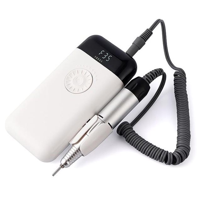 A broca recarregável do prego ajustou USB 25w preto e branco 35000rpm