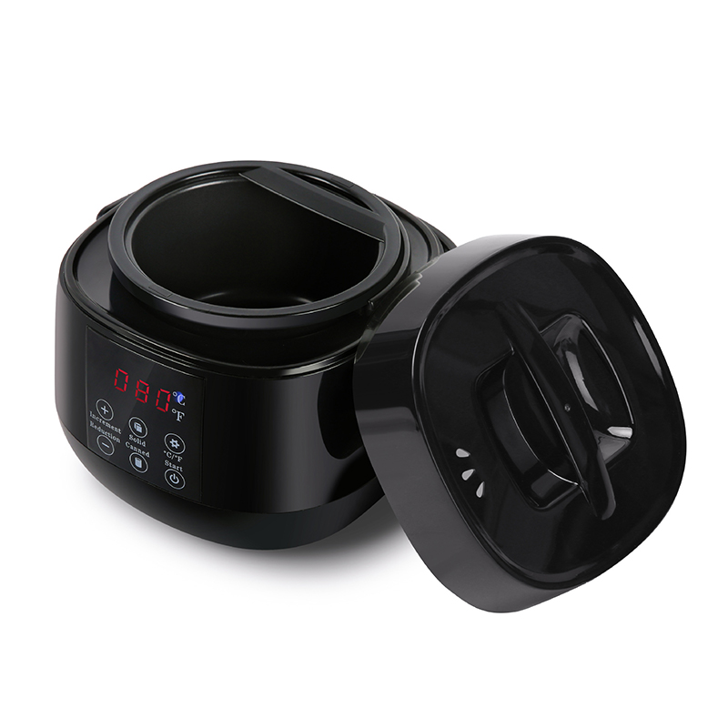 Pote pequeno para derreter cera com alça preta